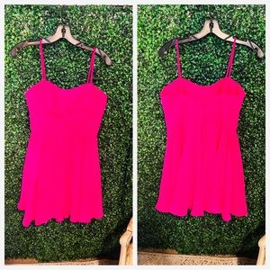 Bright fuchsia formal dress